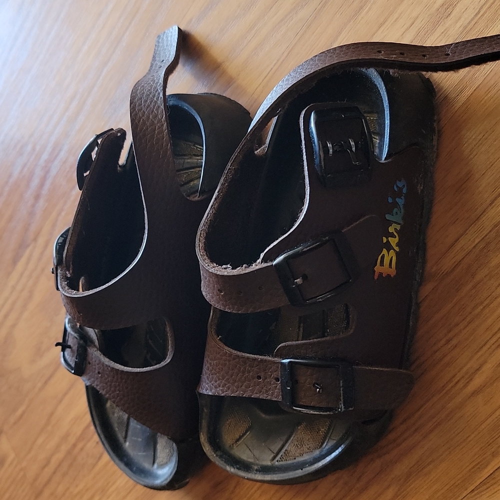 Toddlers birkenstock sandles